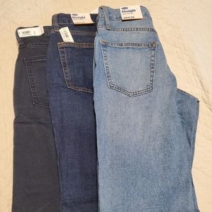 3 pair men's jeans